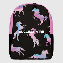 Load image into Gallery viewer, SUCCESS WIRE Busy Pony Minimalist Backpack
