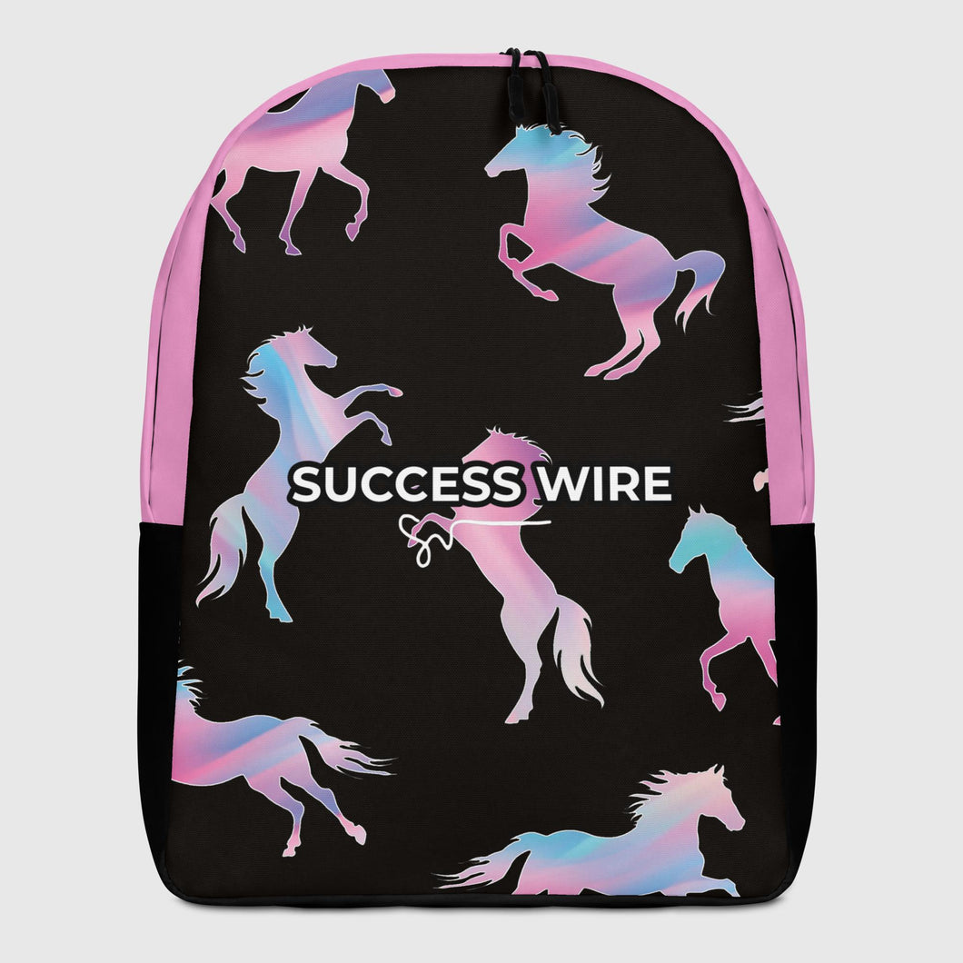 SUCCESS WIRE Busy Pony Minimalist Backpack