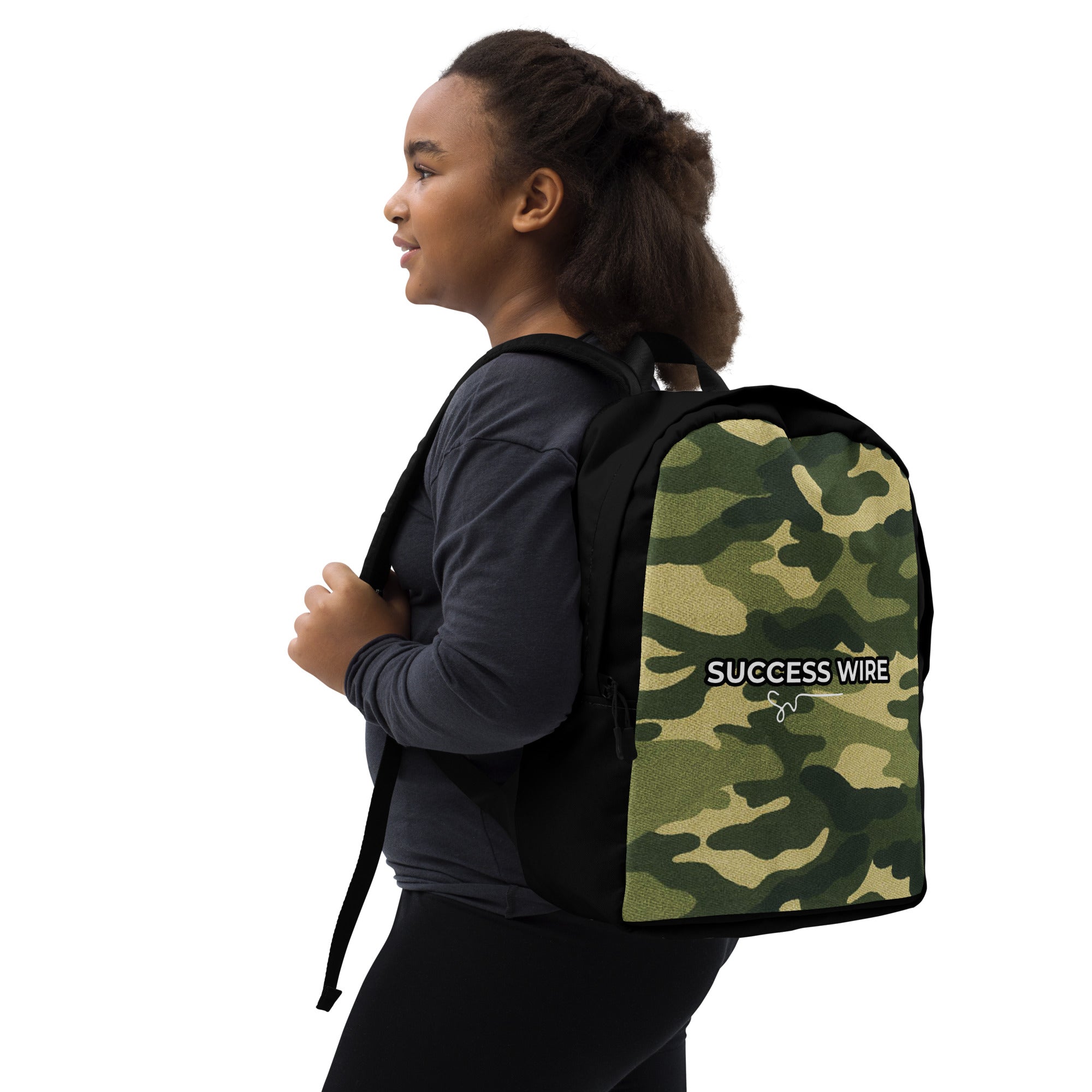 SUCCESS WIRE CAMO ENERGIZED Minimalist Backpack