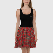 Load image into Gallery viewer, SUCCESS WIRE Black Front/Plaid Dress for Women
