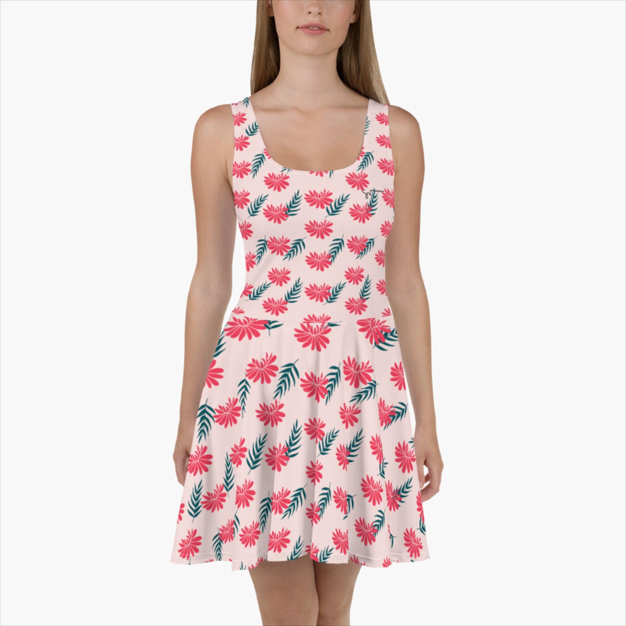 SUCCESS WIRE Signature Misty Rose Floral Pattern Skater
