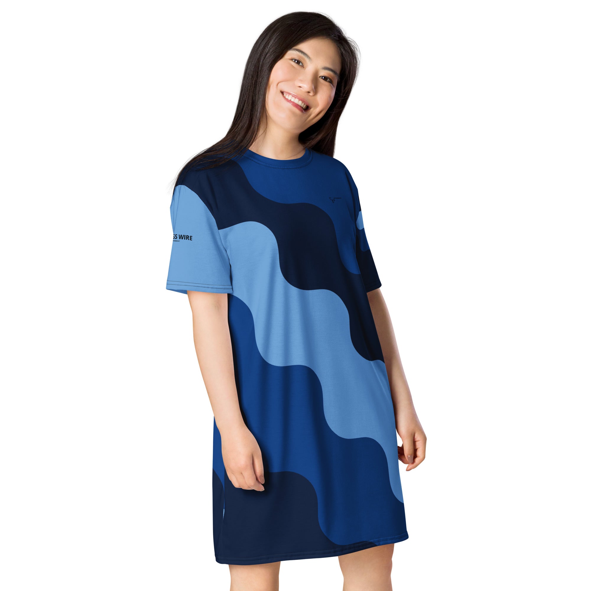 SUCCESS WIRE Jordy Blue Abstract T-shirt dress for Women