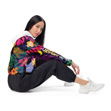 Load image into Gallery viewer, SUCCESS WIRE Jungle Safari Connection Cropped Windbreaker for Women
