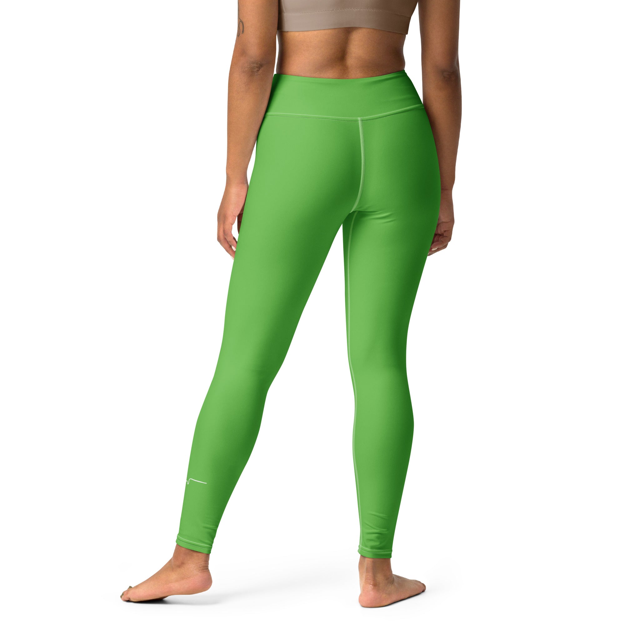 SUCCESS WIRE Progressive Green Yoga Leggings for Women