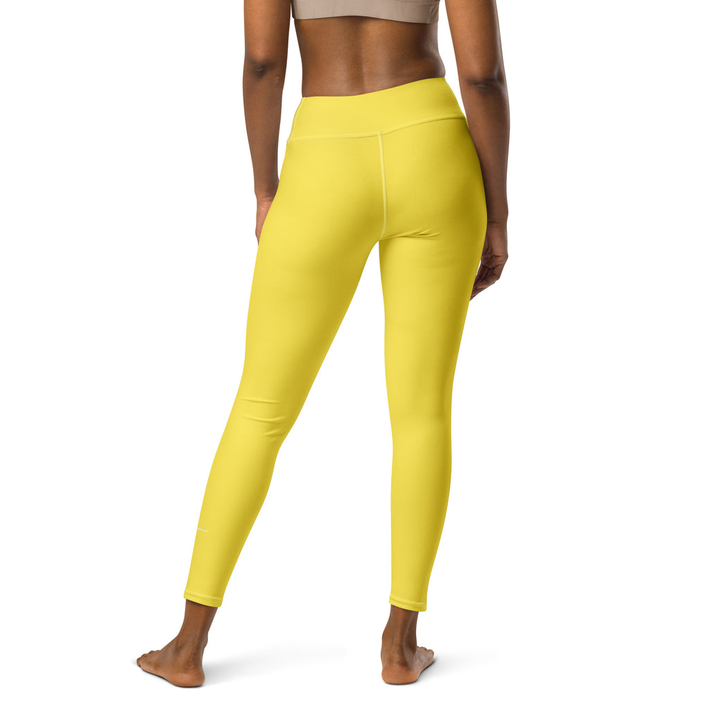 SUCCESS WIRE High Innovation Yellow Yoga Leggings for Women