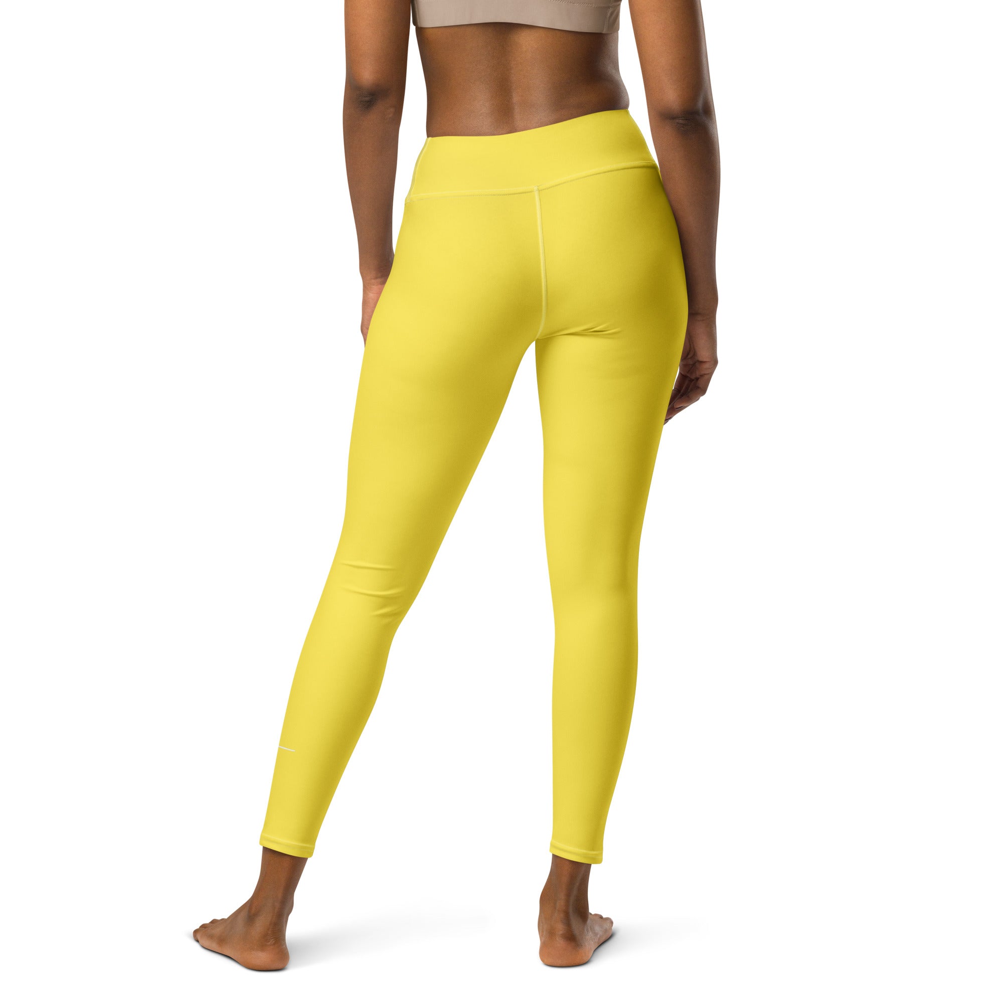 SUCCESS WIRE High Innovation Yellow Yoga Leggings for Women