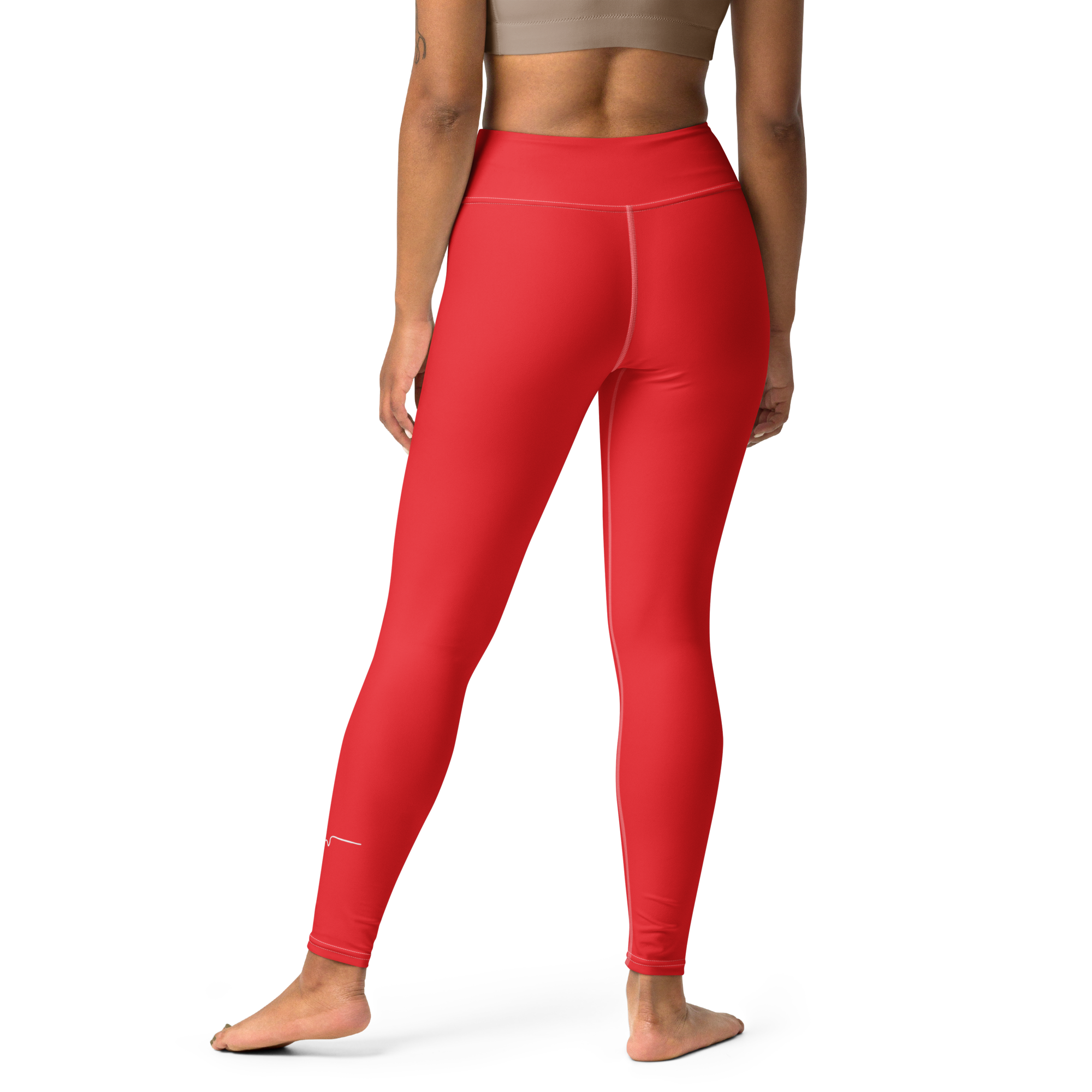 SUCCESS WIRE Extreme Red Yoga Leggings for Women