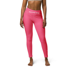 Load image into Gallery viewer, SUCCESS WIRE Pretty in Pink Passion Yoga Leggings for Women
