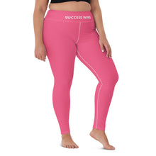 Load image into Gallery viewer, SUCCESS WIRE Pretty in Pink Passion Yoga Leggings for Women
