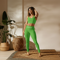 SUCCESS WIRE Progressive Green Yoga Leggings for Women