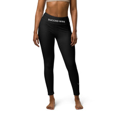 Load image into Gallery viewer, SUCCESS WIRE Powerpack Black Yoga Leggings for Women
