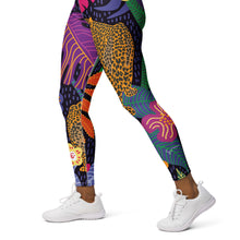 Load image into Gallery viewer, SUCCESS WIRE Jungle Safari Connection Yoga Leggings for Women
