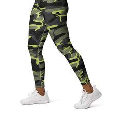 Load image into Gallery viewer, SUCCESS WIRE Camo Turbo Charge Yoga Leggings for Women
