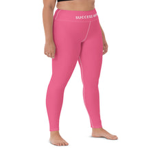 Load image into Gallery viewer, SUCCESS WIRE Pretty in Pink Passion Yoga Leggings for Women
