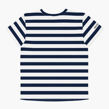 Load image into Gallery viewer, SUCCESS WIRE Unisex Striped Crew Neck T-shirt for Big Kids (8-20)
