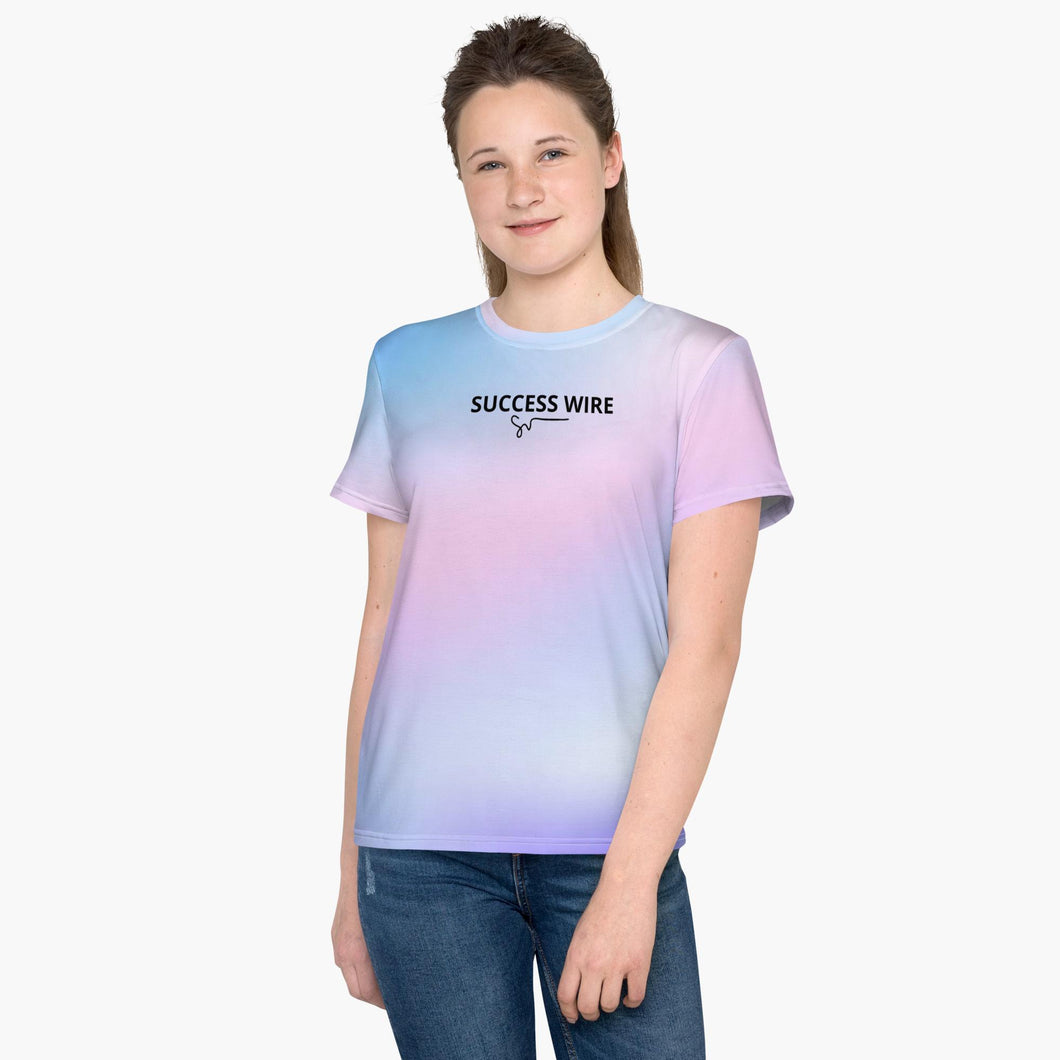 SUCCESS WIRE Dreamy Crew Neck T-Shirt for Big Girls (8-20)