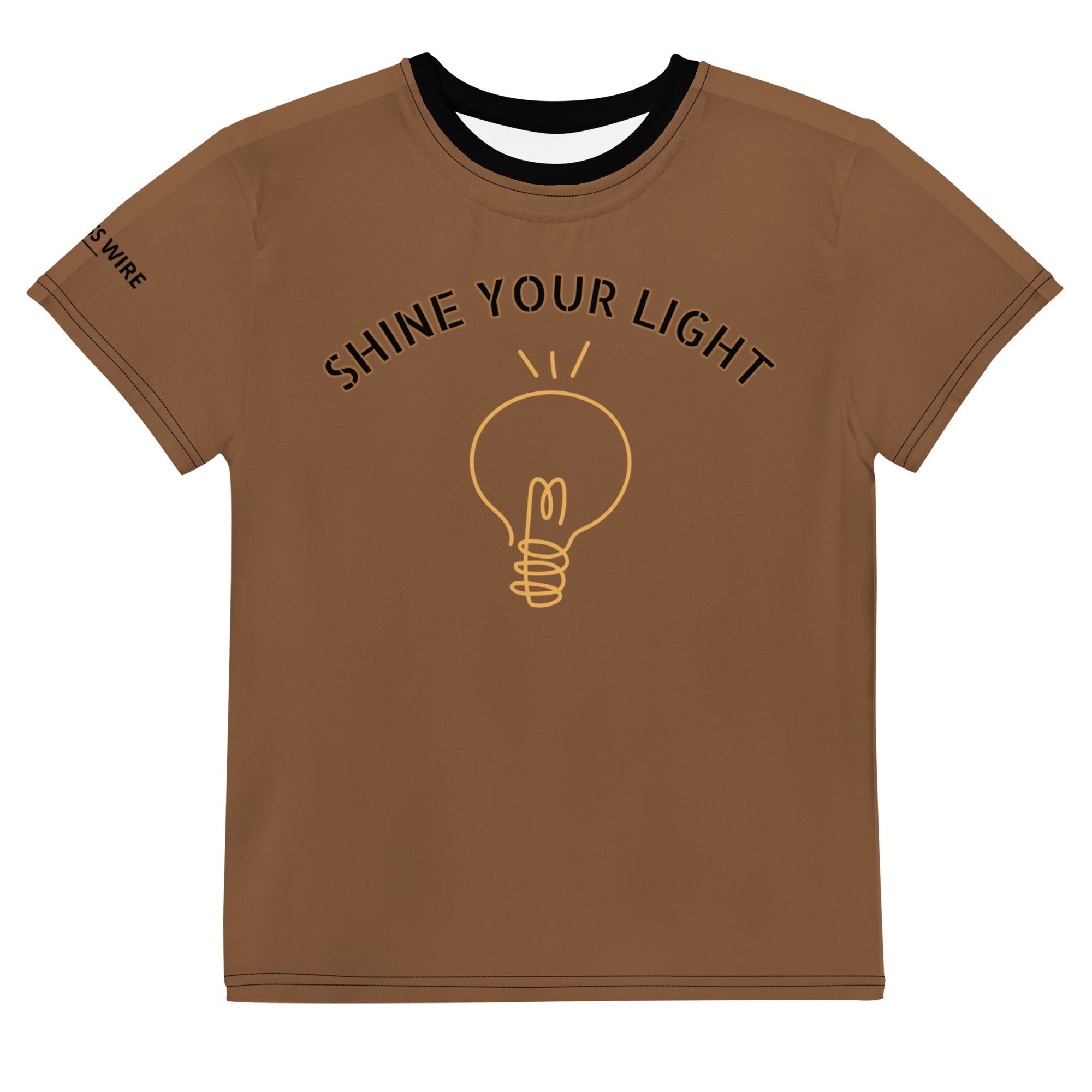 SUCCESS WIRE "Shine Your Light" T-shirt for Big Kids (8-20)