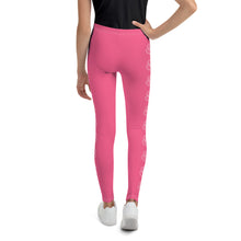 Load image into Gallery viewer, SUCCESS WIRE Blooming Petals Leggings for Big Girls (8-20) - Brink Pink
