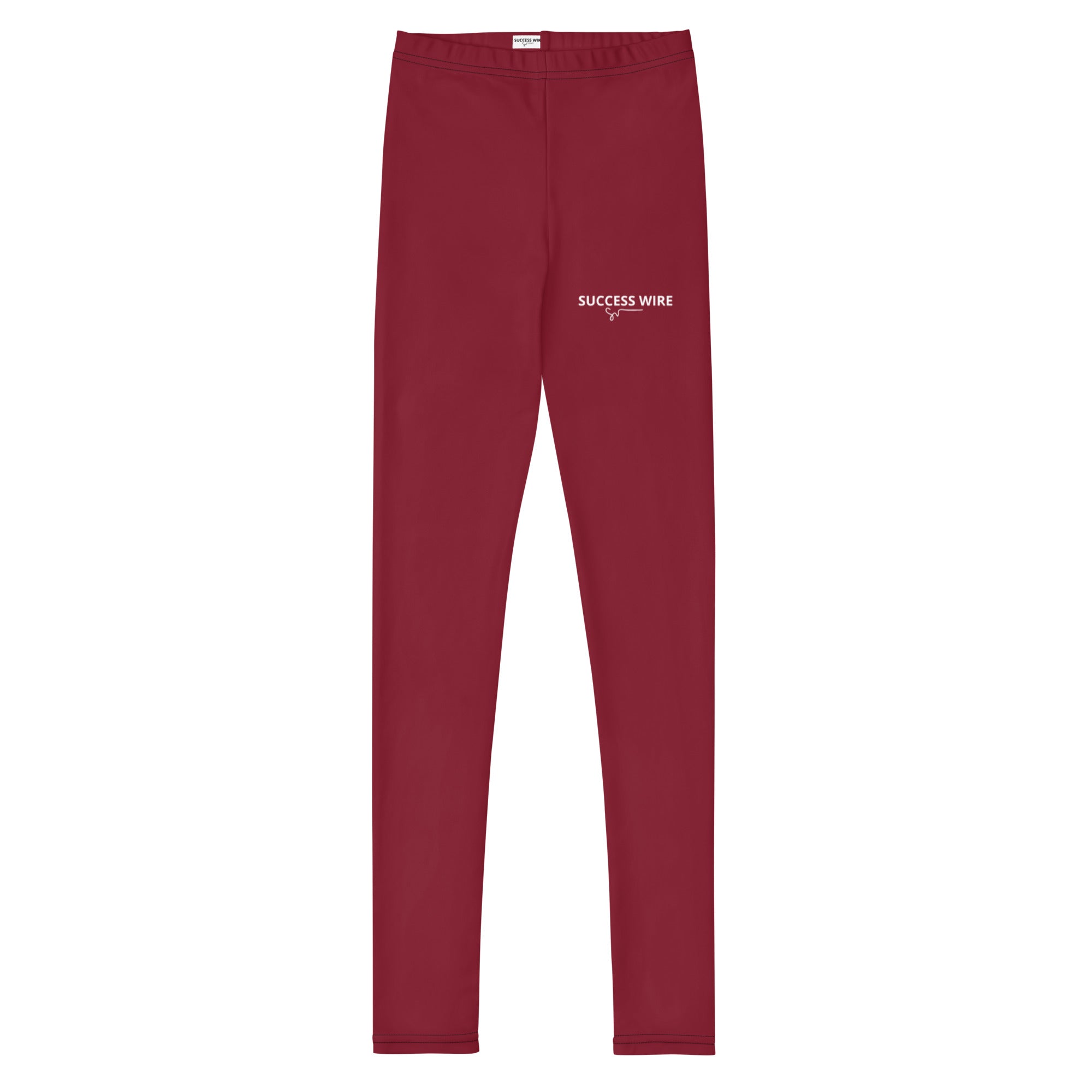 SUCCESS WIRE Classic Leggings for Big Girls (8-20) - Burgundy
