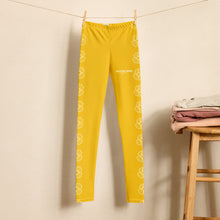 Load image into Gallery viewer, SUCCESS WIRE Blooming Petals Leggings for Big Girls (8-20) - Goldenrod
