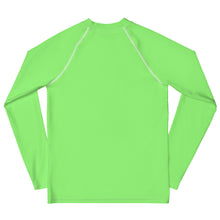 Load image into Gallery viewer, SUCCESS WIRE Unisex Lime Breeze Rash Guard for Big Kids (8-20)
