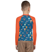 Load image into Gallery viewer, SUCCESS WIRE Ocean Adventure Rash Guard for Big Boys (8-20)
