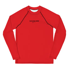 Load image into Gallery viewer, SUCCESS WIRE Unisex Alizarin Red Rash Guard for Big Kids (8-20)
