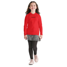 Load image into Gallery viewer, SUCCESS WIRE Unisex Alizarin Red Rash Guard for Big Kids (8-20)
