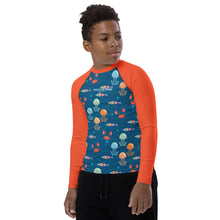 Load image into Gallery viewer, SUCCESS WIRE Ocean Adventure Rash Guard for Big Boys (8-20)
