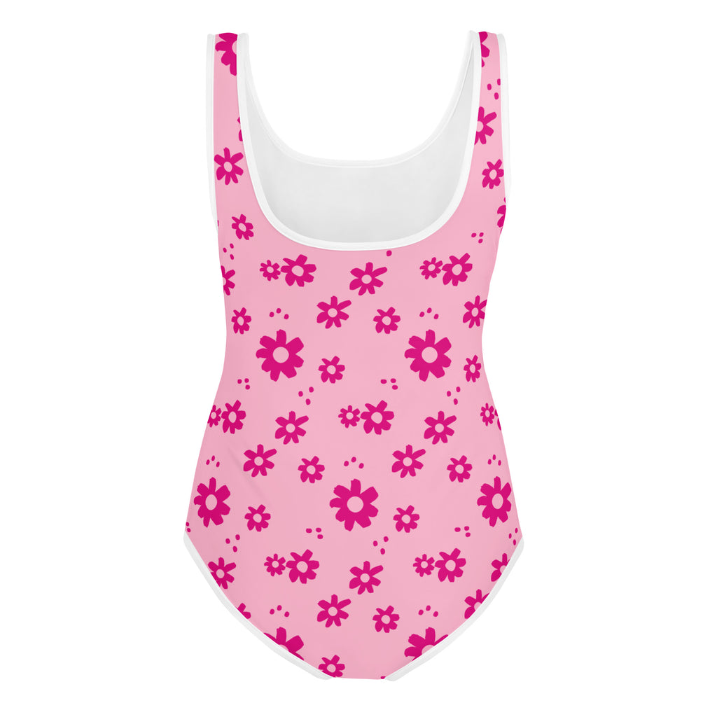 SUCCESS WIRE Power Flower Pink Swimsuit for Big Girls (8-20)