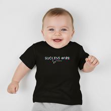 Load image into Gallery viewer, SUCCESS WIRE Playful Dots Logo Jersey Short Sleeve Tee for Baby (6-24) (2 Color Variants)
