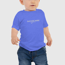 Load image into Gallery viewer, SUCCESS WIRE Embroidered Logo Jersey Tee for Baby (6 - 24m) (4 Color Variants)
