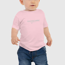 Load image into Gallery viewer, SUCCESS WIRE Embroidered Logo Jersey Tee for Baby (6 - 24m) (4 Color Variants)
