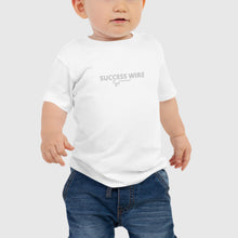 Load image into Gallery viewer, SUCCESS WIRE Embroidered Logo Jersey Tee for Baby (6 - 24m) (4 Color Variants)
