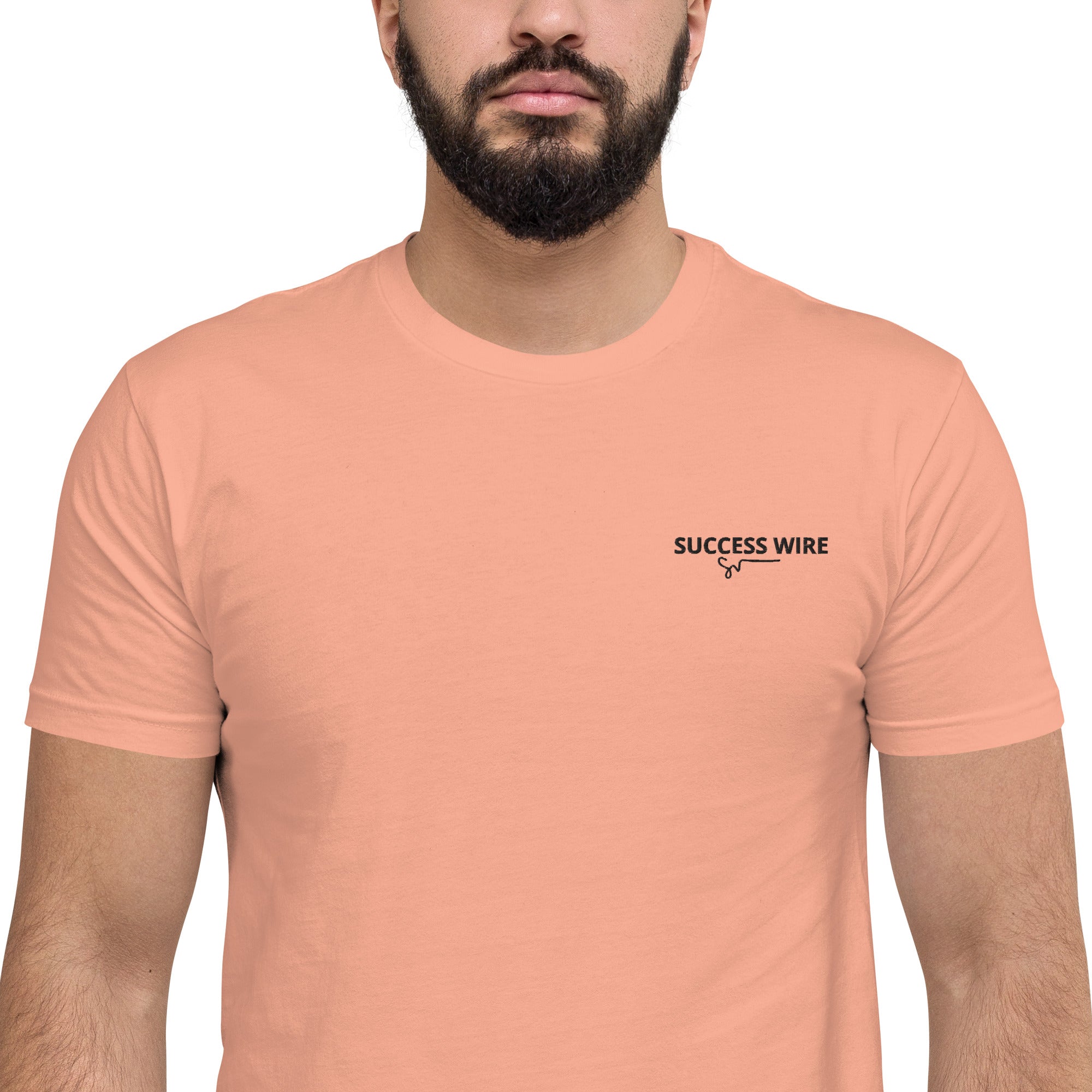SUCCESS WIRE Short Sleeve Fitted T-Shirt for Men (7 Color Variants)