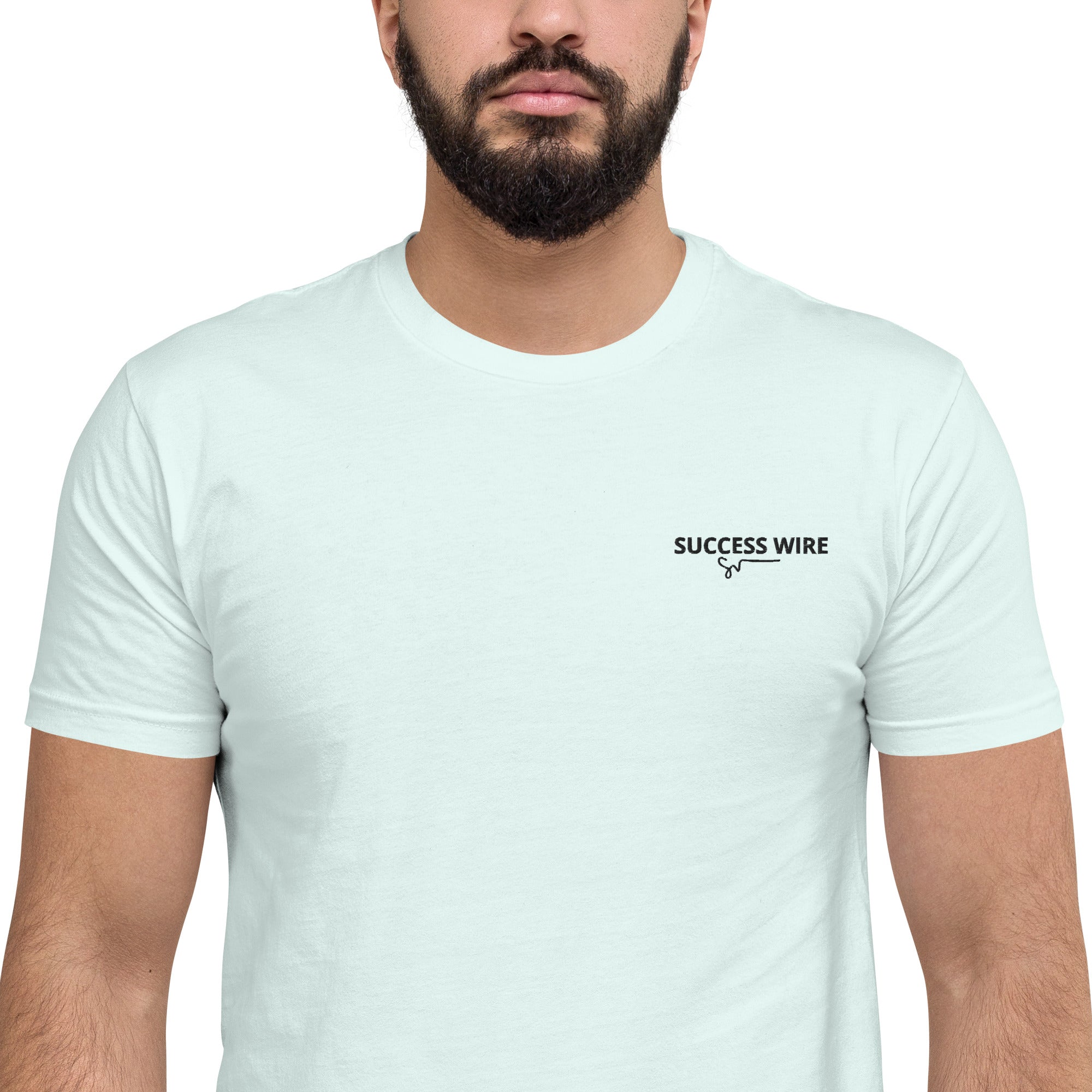 SUCCESS WIRE Short Sleeve Fitted T-Shirt for Men (7 Color Variants)