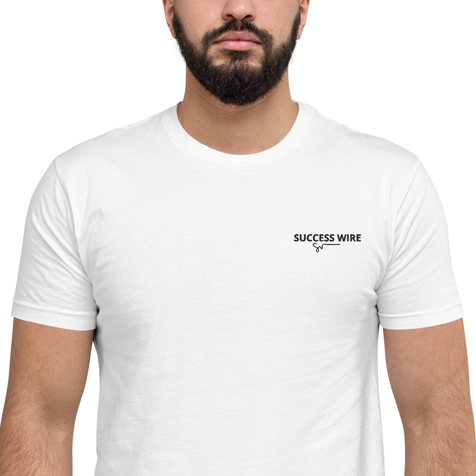 SUCCESS WIRE Short Sleeve Fitted T-Shirt for Men (7 Color Variants)
