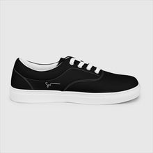 Load image into Gallery viewer, SUCCESS WIRE Classic Signature Lace-up Canvas Shoes for Men - Black
