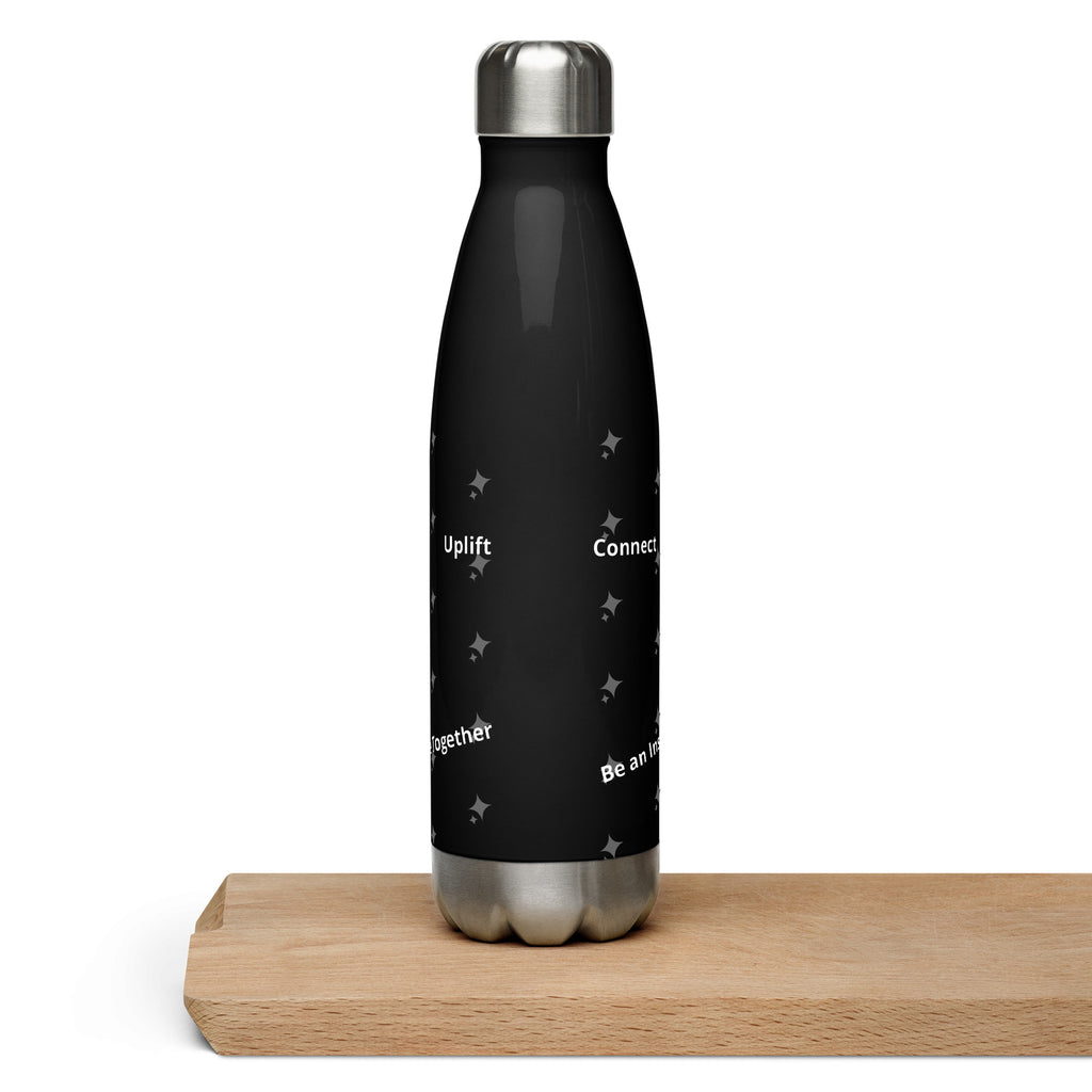 SUCCESS WIRE Exclusive Motivation Stainless Steel Water Bottle - 17 oz