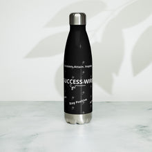 Load image into Gallery viewer, SUCCESS WIRE Exclusive Motivation Stainless Steel Water-Bottle - 17 oz
