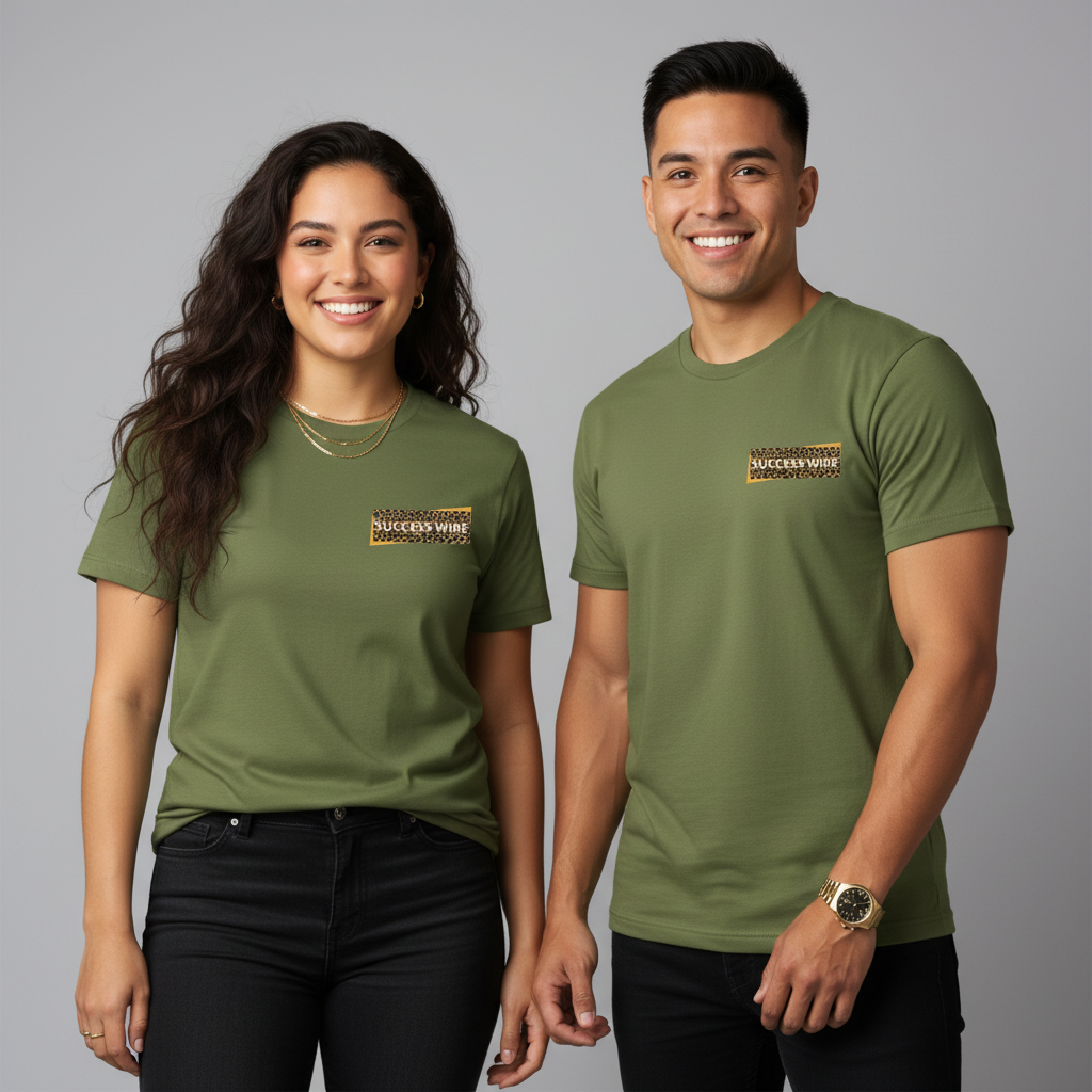 SUCCESS WIRE Olive Tee — Duo