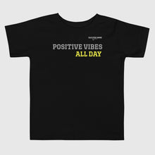 Load image into Gallery viewer, SUCCESS WIRE &quot;POSITIVE VIBES ALL DAY&quot; T-Shirt for Little Boys (2T-5T)
