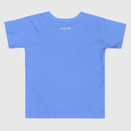 SUCCESS WIRE "POSITIVE VIBES ALL DAY" T-Shirt for Little Boys (2T-5T)