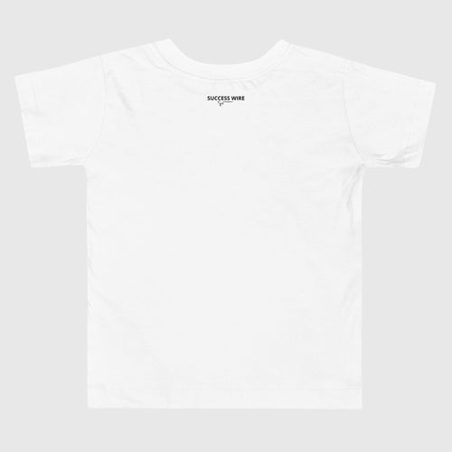 SUCCESS WIRE "Positive Vibes All Day" T-Shirt for Little Girls (2T-5T)