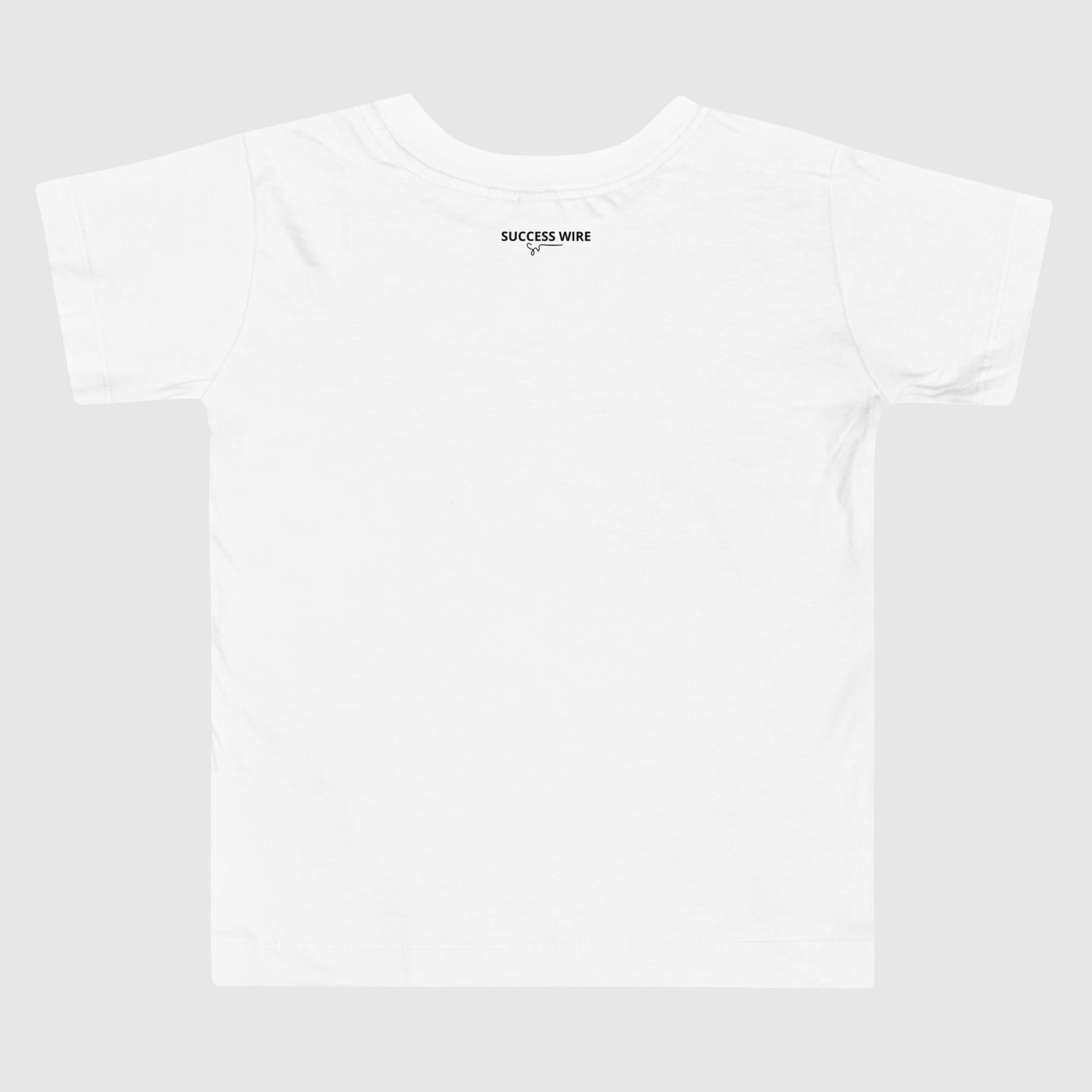 SUCCESS WIRE "POSITIVE VIBES ALL DAY" T-Shirt for Little Boys (2T-5T)