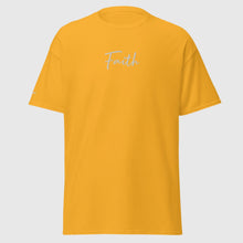 Load image into Gallery viewer, SUCCESS WIRE Unisex &quot;Faith&quot; Embroidered T-Shirt for Men and for Women - 13 Color Variants
