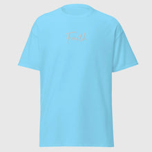 Load image into Gallery viewer, SUCCESS WIRE Unisex &quot;Faith&quot; Embroidered T-Shirt for Men and for Women - 13 Color Variants
