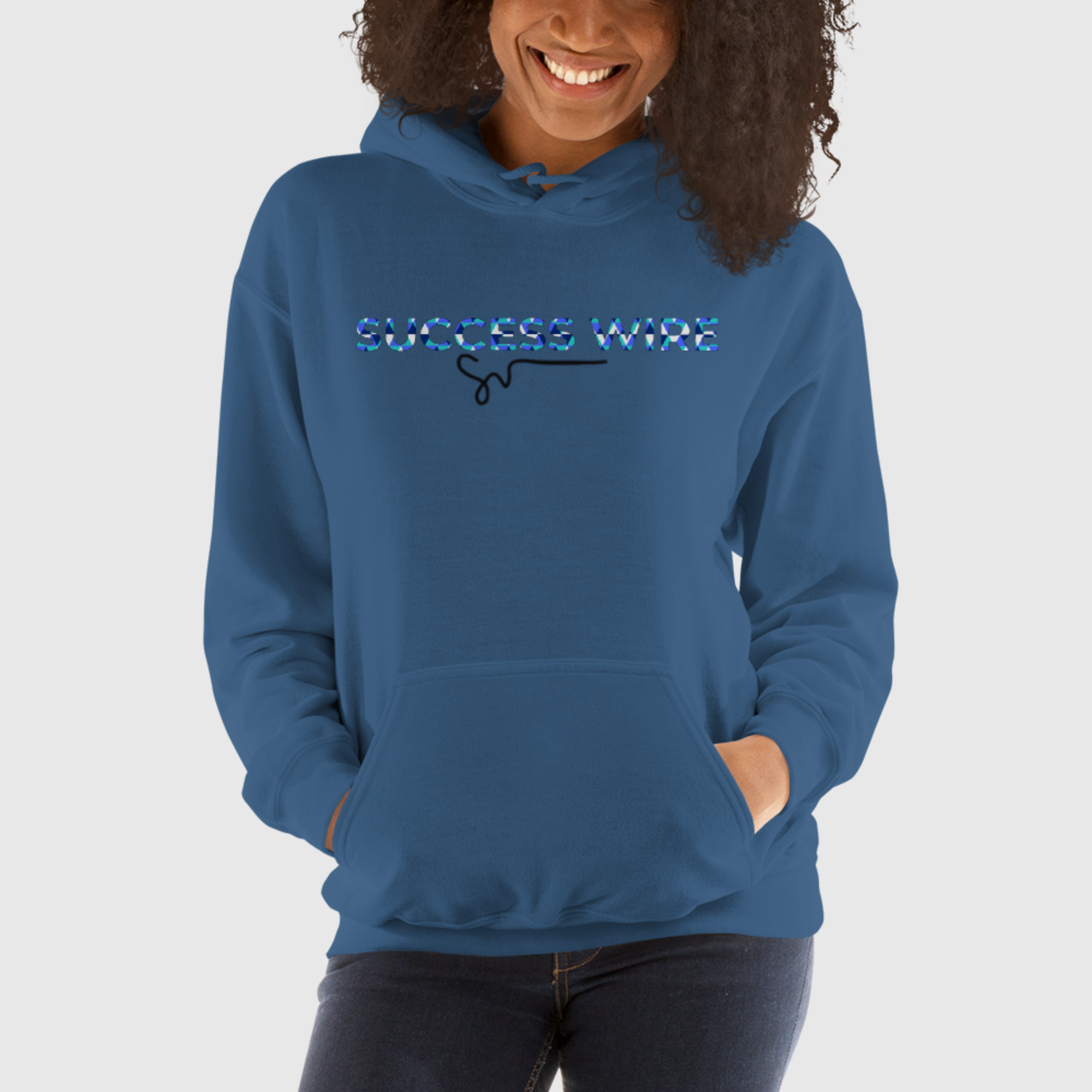 SUCCESS WIRE Sportswear Hoodie for Women