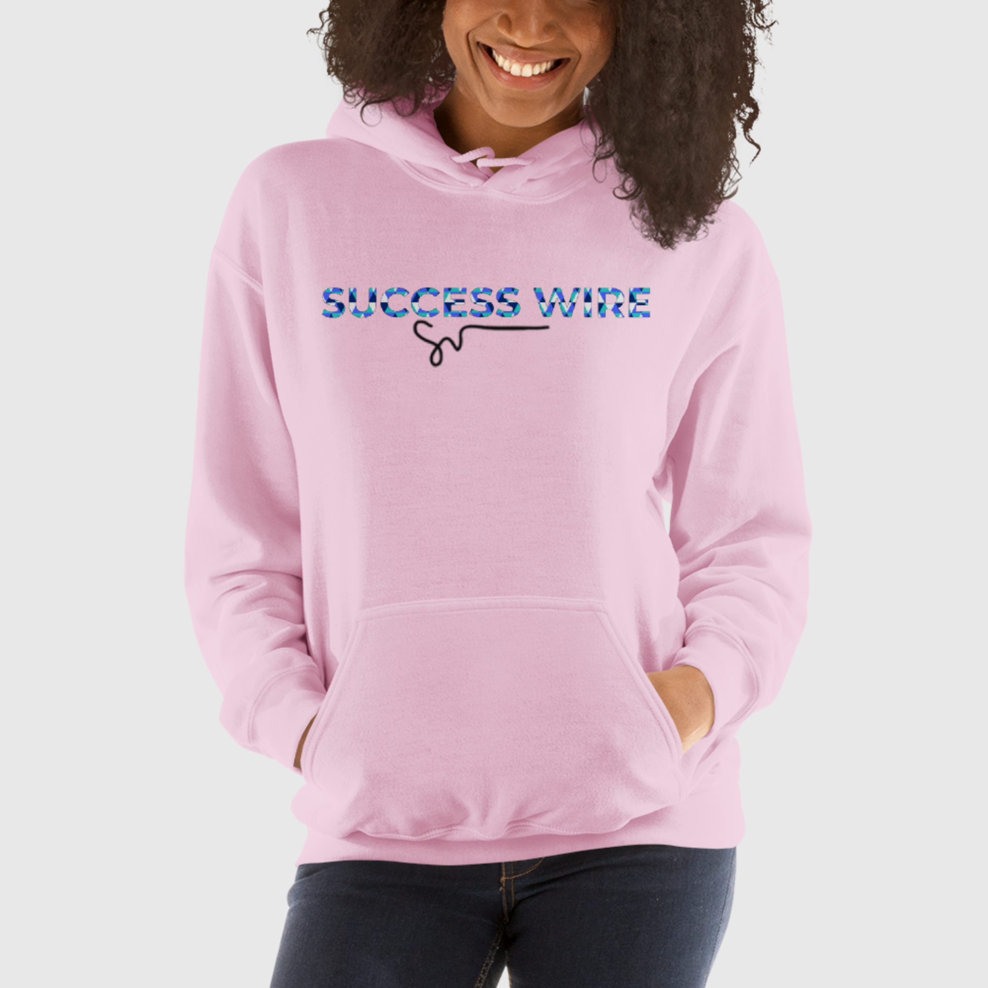 SUCCESS WIRE Sportswear Hoodie for Women