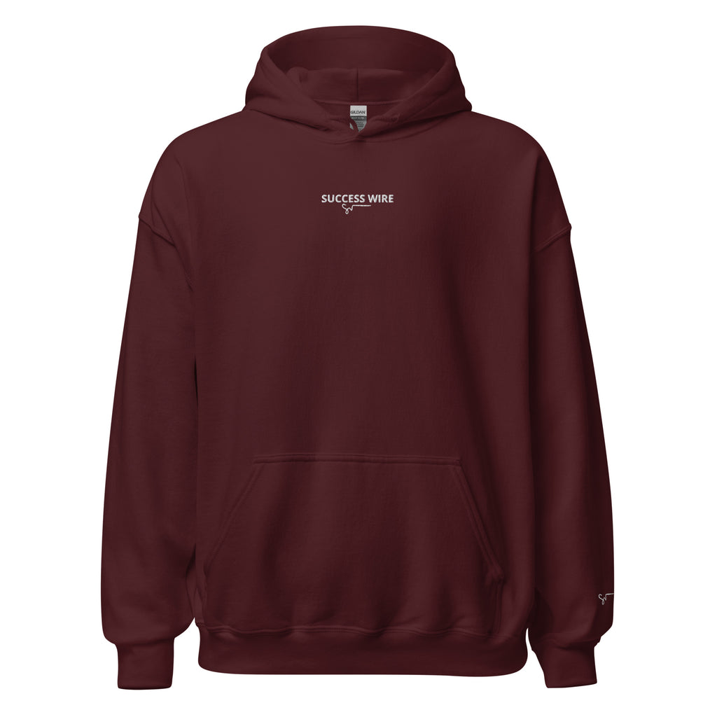 SUCCESS WIRE Signature Sport Embroidered Hoodie for Men (13 Color Variants)